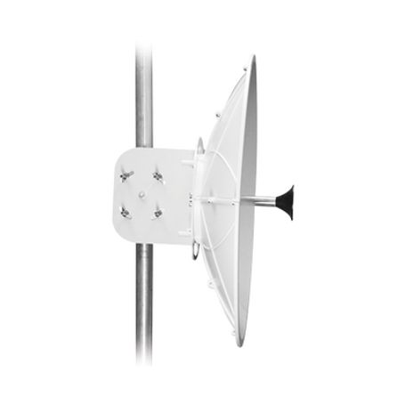 Antena Direccional Para B11 Doble Polaridad 10 A 11.7 Ghz 2 Ft Alta Ganancia En 34 Dbi Montaje Incluido  