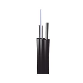 cable de fibra óptica aérea mini figura 8 g657a2 tipo drop monomodo de 2 hilos bifibra color negro precio por metro