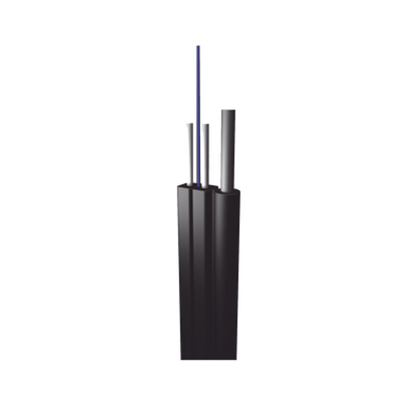 Cable De Fibra Óptica Aérea Mini Figura 8 G.657a2 Tipo Drop Monomodo De 2 Hilos (bifibra) Color Negro Precio Por Metro