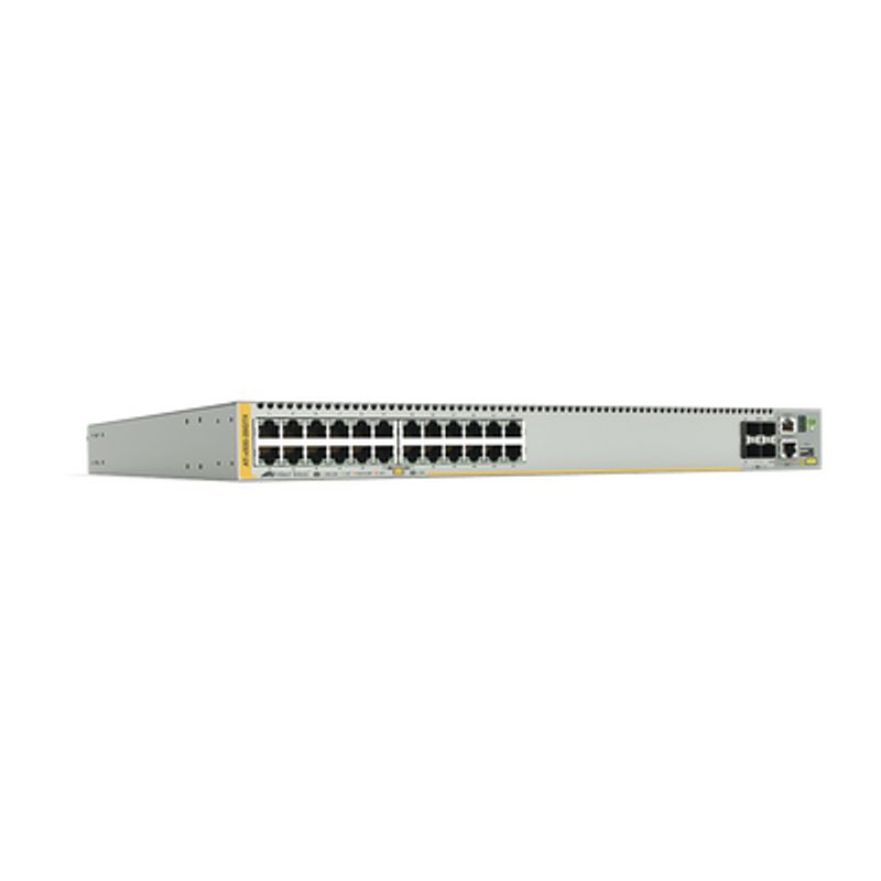 Switch Stackeable Capa 3 24 Puertos 10/100/1000 Mbps  4 Puertos Sfp 10 G Y Dos Bahias Hotswap Psu Versión Federal