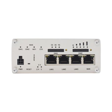 Router Lte (4.5g) Cat6 Profesional 4 Puertos Gigabit Doble Sim Usb Wifi 802.11ac Gnss