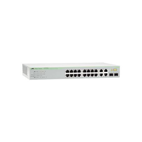 switch websmart de 16 puertos 10100 mbps  2 puertos 101001000 mbps  2 sfp gigabit combo