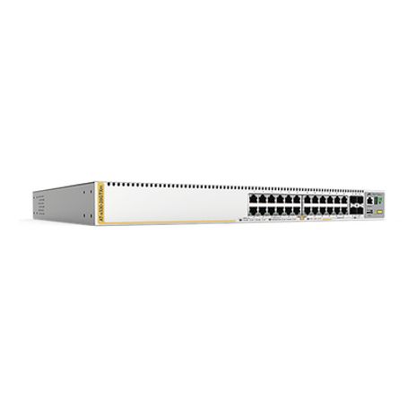 switch stackeable capa 3 20 puertos 101001000 mbps  4 x 100m1g255gt  4 puertos sfp 10 g fuente redundante