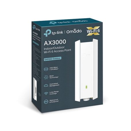 Punto De Acceso Wifi 6 Ax3000 Mumimo 2x2 / Alta Densidad De Usuarios / Configuración Por Controlador O Standalone / Para Montaje