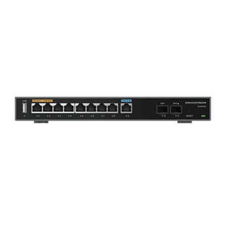 Router Gigabit Vpn / Balanceador De Cargas / 60000 Sesiones Nat /  9 Puertos 10/100/1000 Mbps  2 Puertos Sfp (wan/lan) / 1 Puert