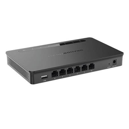 Router Gigabit Vpn / Balanceador De Cargas / 30000 Sesiones Nat /  6 Puertos 10/100/1000 Mbps (wan/lan) / Compatible Con Gwn Clo