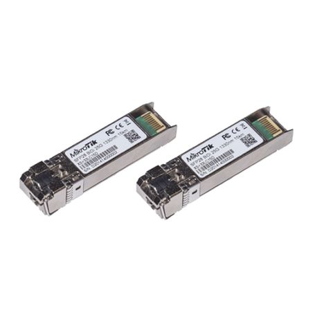 kit de dos módulos gbic 125g sfp 10g sfp y 25g sfp28 15 km 1270nm  1330nm