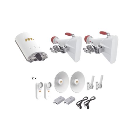 kit completo para wisp kit de radio a5c 2 antenas sectoriales hg3cca60 de 60º y 2 kit c5xptpkit3 ideal para hasta 7 km y cobert