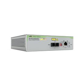 convertidor de medios gigabit ethernet poe a fibra óptica conector sc multimodo mmf distancia hasta 550 m