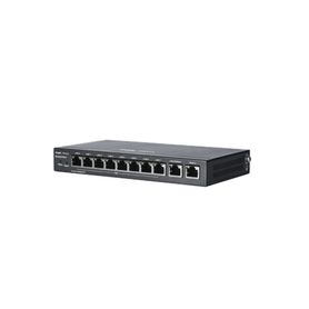 router administrable cloud 10 puertos gigabit 8 son poe soporta 4x wan configurables hasta 200 clientes con desempeno de 600 mb
