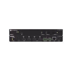 omega matrix switcher with 2x hdmi and 1x usbc and 2x hdmi outputs 