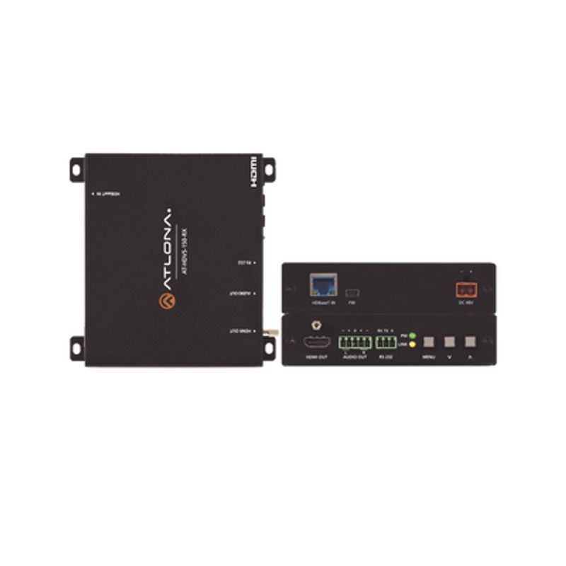 Hdbaset Scaler W/ Hdmi And Analog Audio Output   Poe 