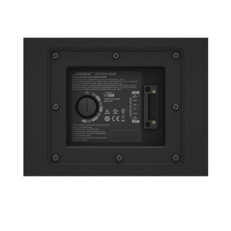 Subwoofer De Montaje En Pared  Designmax  10in  8ohms  70/100v  Negro