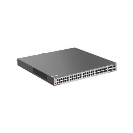 Switch Core Poe 802.3bt 1600w Capa 3 Multigigabit 48 Puertos 5gb/2.5gb/1gb/100m 4 Puertos Fibra Sfp28 25gb Y 2 Puertos Fibra Qsf
