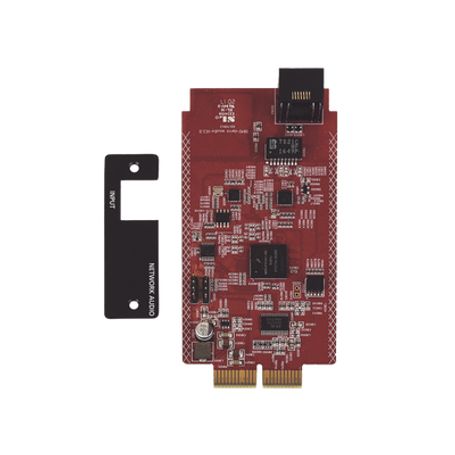 optional danteaes67 card for the atgain120 