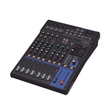 Mezcladora De Audio  10 Canales  Faders  4 Entradas De Micrófono/linea  3 Entradas Estéreo  Efectos  Usb