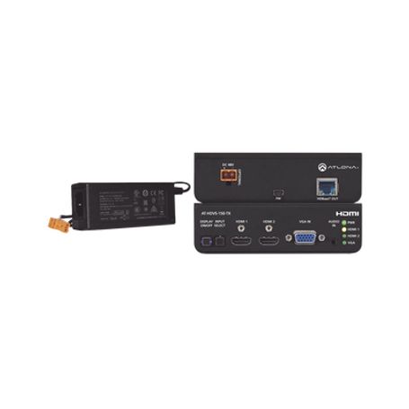 hdmi 2 input plus vga switcher w hdbaset output   poe w power supply 