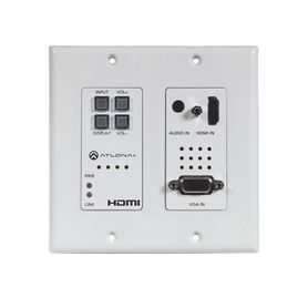 hdmi 2 input plus vga switcher   control   and hdbaset output 100 m decora wal 209251