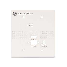 atlona us plate   without button holes for the athdvstxwp 