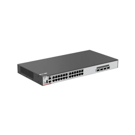 Switch Core Poe 802.3bt 370w Capa 3 Multigigabit 24 Puertos 5gb/2.5gb/1gb/100m 4 Puertos Fibra Sfp28 25gb