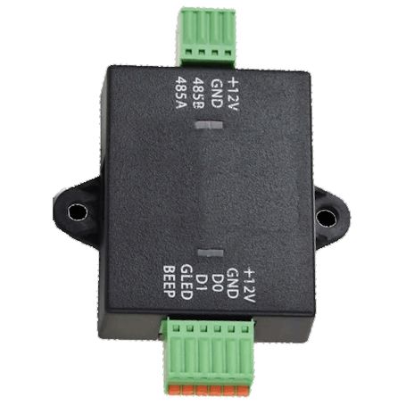 Zkteco Wr485  Convertidor De Conexión Rs485 A Wiegand / Compatible Con Panel De Control De Acceso C2260
