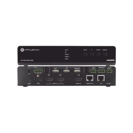 fiveinput universal switcher with wireless presentation link 