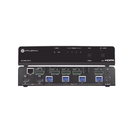 4kuhd hdbaset hdmi 1 x 4 distribution amplifier 