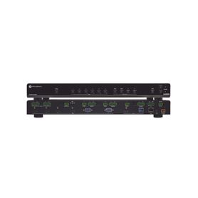 4 hdmi   2 vga input   2 output switcher with scaler   poe   and ethernet 