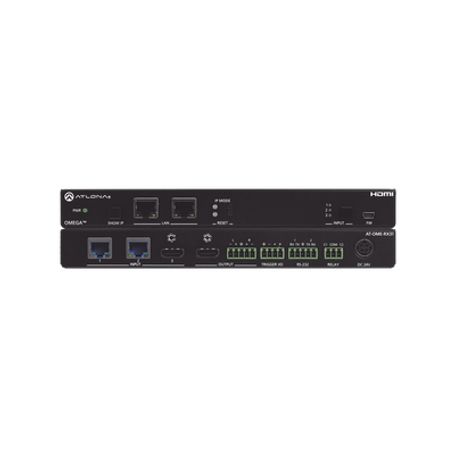 Omega 4k/uhd Recevier With Dual Hdbaset Inputs   Hdmi Input And Hdmi Output 