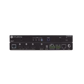 fourinput 4k hdr switcher with hdmi and hdbaset inputs