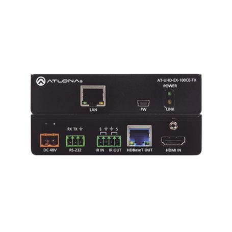 atlona hdmi transmitter wir   rs232   and ethernet with poe 