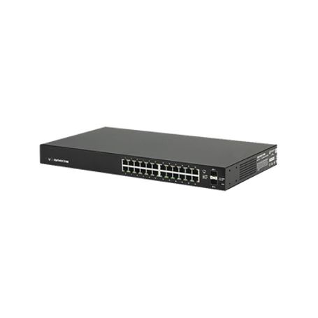 switch edgemax administrable de 24 puertos gigabit  2 puertos sfp gigabit80398