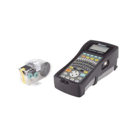 Kit De Impresora Etiquetadora Para Identificación De Cables Componentes Y Equipos De Seguridad Con Teclado Qwerty De Transferenc