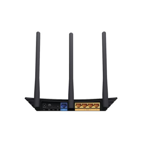 Router Inalámbrico  2.4 Ghz 450 Mbps 3 Antenas Externas Omnidireccional 5 Dbi 4 Puertos Lan 10/100 Mbps 1 Puerto Wan 10/100 Mbps