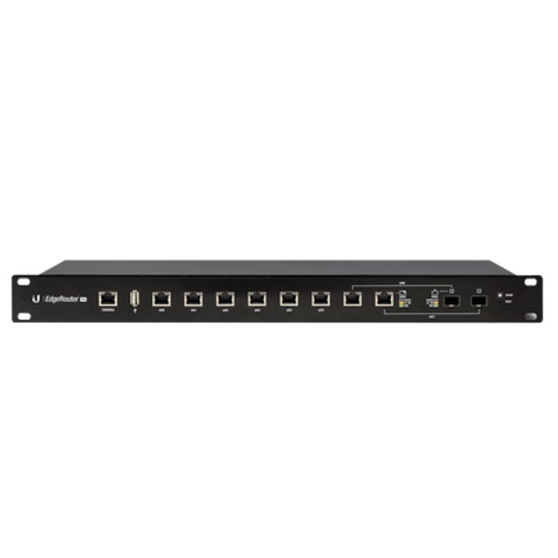 Ruteador Edgemax 8 Puertos Administrables Gigabit Ethernet  2 Sfp