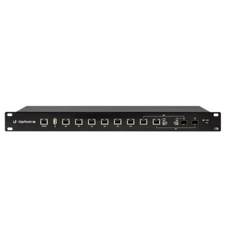 ruteador edgemax 8 puertos administrables gigabit ethernet  2 sfp