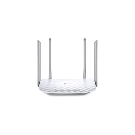 router inalámbrico doble banda ac 24 ghz y 5 ghz hasta 1200 mbps 4 antenas externas omnidireccional 4 puertos lan 10100 mbps 1 