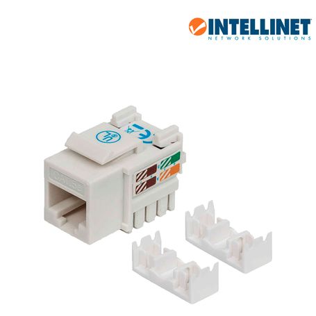 Intellinet 210355  Jack Cat 5e / De Impacto / (keystone) / Blanco