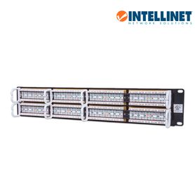 intellinet 560283  panel de parcheo cat6 48 puertos utp 2ur40040
