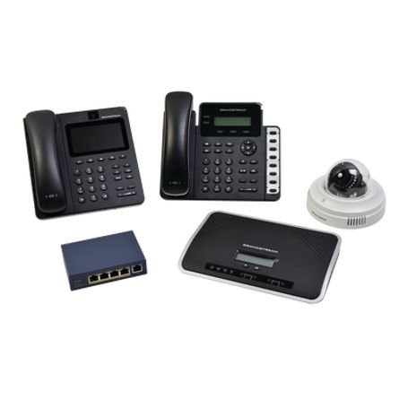 maletin con equipos demo de video y voip grandstream89109