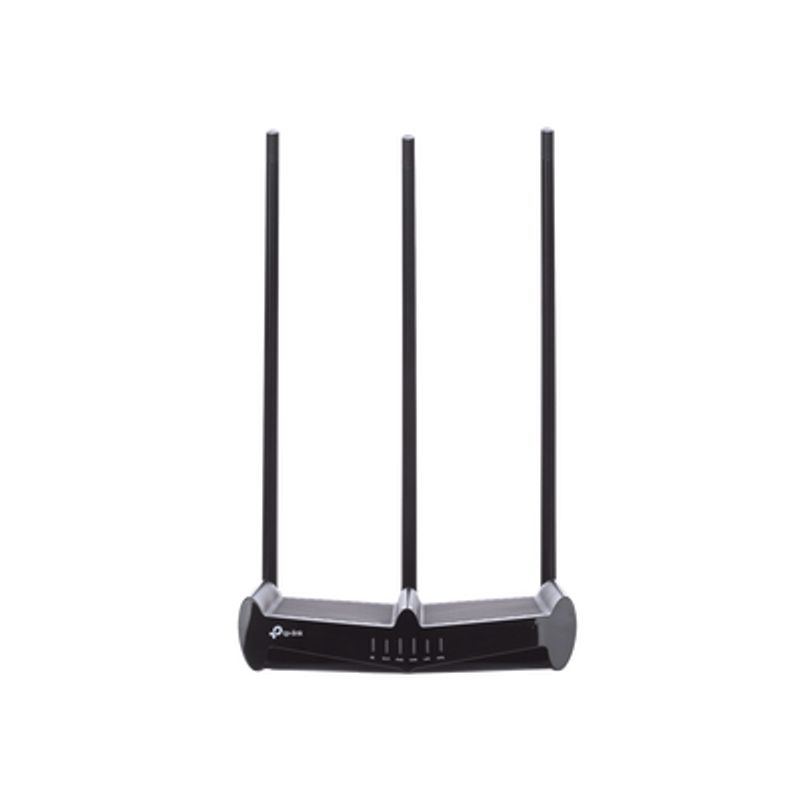 Router Inalámbrico De Alta Potencia 2.4 Ghz 450 Mbps 3 Antenas Externas Omnidireccional 9 Dbi 4 Puertos Lan 10/100 Mbps 1 Puerto