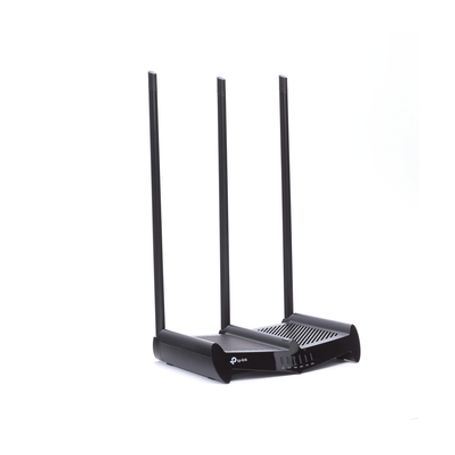 Router Inalámbrico De Alta Potencia 2.4 Ghz 450 Mbps 3 Antenas Externas Omnidireccional 9 Dbi 4 Puertos Lan 10/100 Mbps 1 Puerto