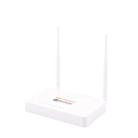 Hotspot Con Wifi 2.4 Ghz Integrado Para Interior Ideal Para La Venta De Códigos De Acceso A Internet Mimo 2x2 1 Puerto Wan  4 Pu