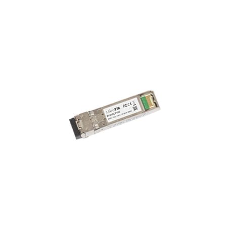 transceptor minigbic sfp 10g lc duplex para fibra mono modo 10 kms