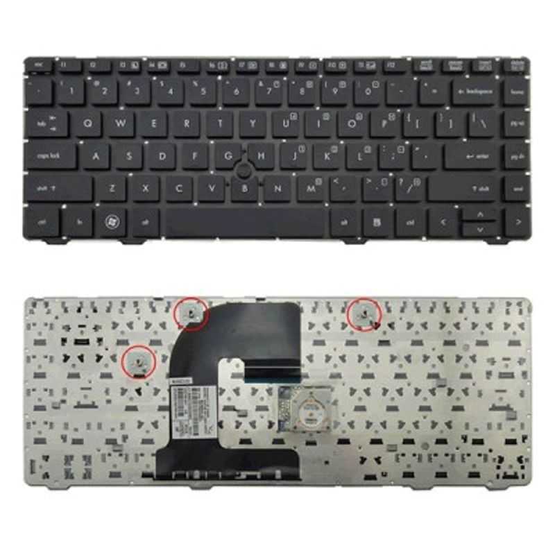 teclado color negro en espanol battery first para hp elitebook 8460p