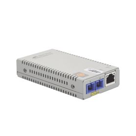 convertidor de medios gigabit ethernet a fibra óptica conector sc monomodo smf versión taa trade agreement act 10 km159721