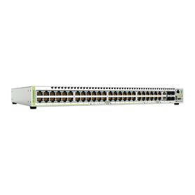 switch stackeable capa 3 48 puertos 101001000mbps  2 puertos sfp combo  2 puertos sfp 10g stacking