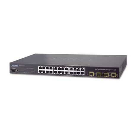 switch administrable l2 de 24 puertos 101001000t con 4 puertos combo tpsfp gigabit