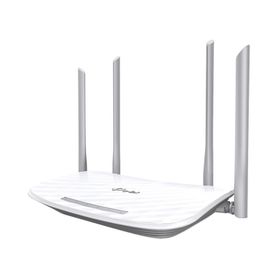 router inalámbrico doble banda ac 24 ghz y 5 ghz hasta 1200 mbps 4 antenas externas omnidireccional 4 puertos lan 101000 mbps 1