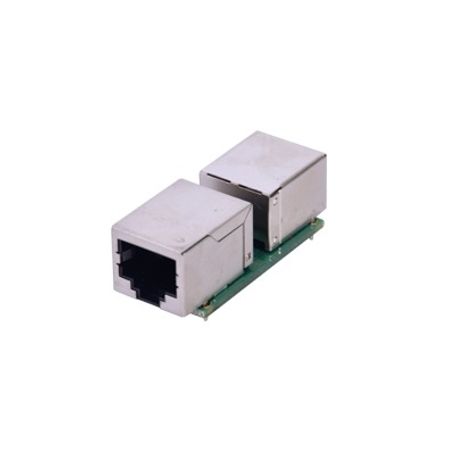 Adaptador Rj45 Hembra Pcbrj45 Hembra Para Radio.